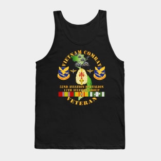 Vietnam Combat Vet  - 52nd Aviation Bn - 17th Aviation Group w VN SVC Tank Top